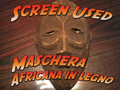 Maschera Africana in Legno - Screen Used